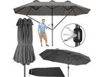 tectake® Dubbele parasol Silia - 460 x 270 cm -, Verzenden