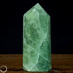 Natuurlijke groene fluorietkristallen Obelisk- 567.53 g