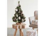 NIEUW - Mini kerstboom met decoratie Ø 35 x 60 cm, Verzenden, Nieuw