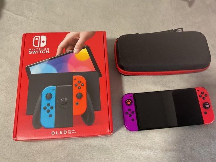 Nintendo - Switch - OLED - Videogameconsole + games - In, Consoles de jeu & Jeux vidéo, Consoles de jeu | Accessoires Autre