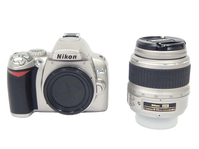Nikon D40 /DX AF-S Nikkor 18-55mm f/3.5-5.6 G II ED Zoom, TV, Hi-fi & Vidéo, Appareils photo numériques
