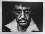 Scarface - Tony Montana - Al Pacino - Handpainted painting,, Collections