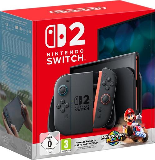 Nintendo Switch 2 Console Bundle-Mario Kart World (DLC), Games en Spelcomputers, Spelcomputers | Nintendo Switch, Ophalen of Verzenden