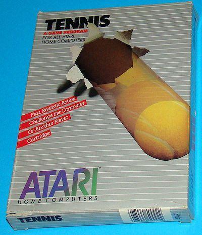 Tennis-Standaard (Atari XE) Gebruikt, Games en Spelcomputers, Games | Atari, Ophalen of Verzenden