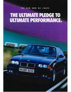 1992 BMW M3 COUPE BROCHURE ENGELS, Livres, Autos | Brochures & Magazines