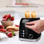 2dekans | KitchenBrothers Retro Broodrooster - Toaster - 6, Ophalen of Verzenden
