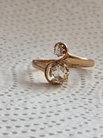 Ring - 18 karaat Geel goud - 0.60ct. tw. Diamant, Nieuw
