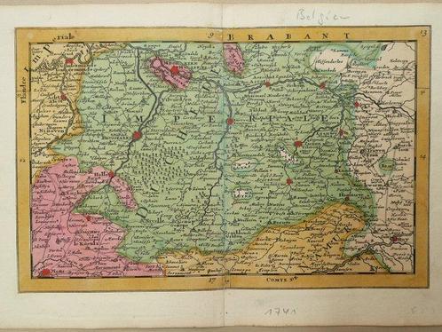 Belgique - Brabant / Louvain / Brussels / Malines /, Boeken, Atlassen en Landkaarten