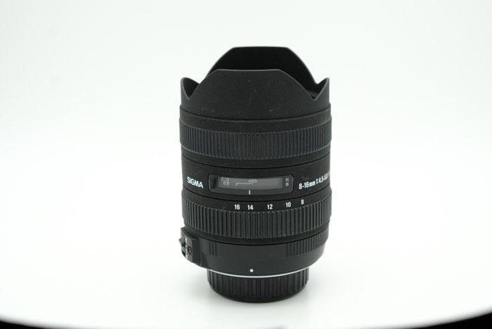 Sigma 8-16mm F4.5-5.6 DC EX HSM for Nikon Reflex DX APS-C, Audio, Tv en Foto, Fotocamera's Digitaal