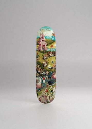 Figure - Trois planches à roulettes J. Bosh Le Jardin des