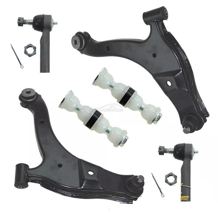 6-delige draagarmset vooras CHRYSLER PT CRUISER draagarmen, Auto-onderdelen, Ophanging en Onderstel, Nieuw, Ophalen of Verzenden