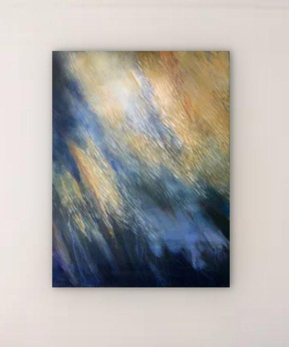 Malgorzata Krakowiak - Fish n*135/ golden series -XXL, Antiek en Kunst, Kunst | Schilderijen | Modern