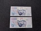 Spanje. - 2 x 10 000 Pesetas - 1992 - Consecutive - Pick 166