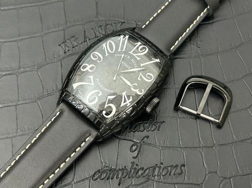 Franck Muller Casablanca Cintree Curvex Black Croco 8880