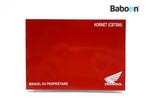 Instructie Boek Honda CB 750 Hornet 2023 (CB750) French, Verzenden, Gebruikt