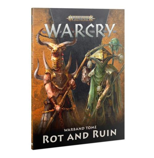 Warhammer Warcry Rot and Ruin Warband Tome (warhammer nieuw), Hobby & Loisirs créatifs, Wargaming, Enlèvement ou Envoi