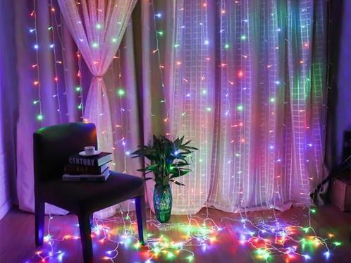Veiling - Led gordijn - RGB, Tuin en Terras, Buitenverlichting, Nieuw