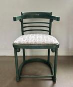 Josef Hoffmann - Stoel - Hout, weefsel - Fledermaus stoel, Antiek en Kunst