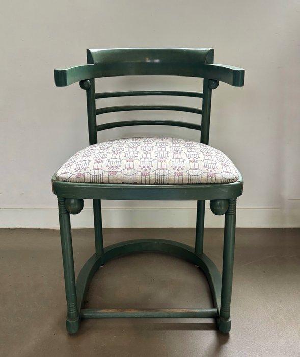 Josef Hoffmann - Stoel - Hout, weefsel - Fledermaus stoel, Antiek en Kunst, Kunst | Designobjecten