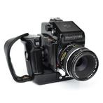 Mamiya M645J met 3 lenzen, motordrive en twee zoekers., Audio, Tv en Foto, Fotocamera's Analoog, Nieuw