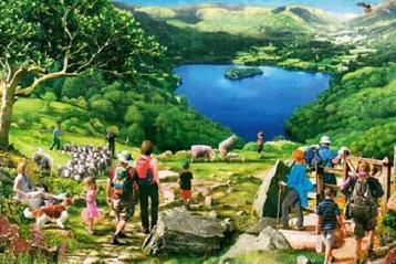 Lake View legpuzzel 1000 stukjes beschikbaar voor biedingen