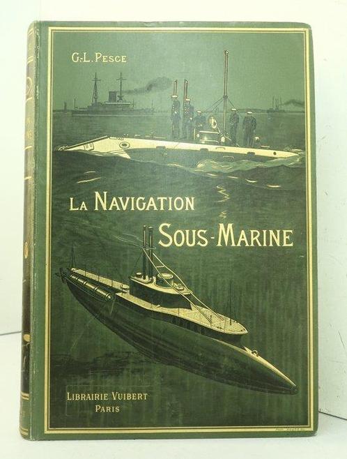 Pesce / Souze ( Cartonnage au Sous-Marin ) - La Navigation, Antiek en Kunst, Antiek | Boeken en Manuscripten