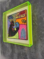 KIRAS - STOP WARS-PACE STELLARE! 25x25cm, Antiek en Kunst, Kunst | Schilderijen | Modern