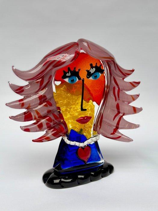 Vetreria Badioli Murano - Francesco Badioli - sculptuur,, Antiquités & Art, Antiquités | Verre & Cristal