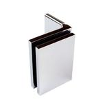 Glasklem douche Flamea glas-wand 90°-Mat chroom, Doe-het-zelf en Bouw, Verzenden, Nieuw