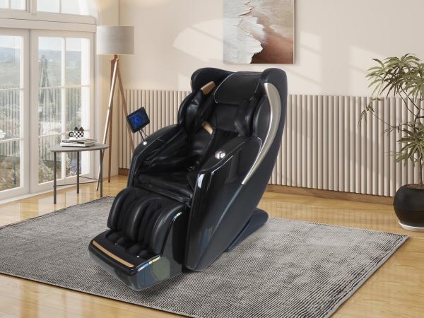 Veiling - Luxe Massagestoel Zero Gravity  -  Zwart/Blauw, Sport en Fitness, Massageproducten, Nieuw