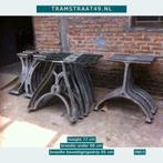 Losse tafelpoten, industriële tafelpoot, hoog en laag, Huis en Inrichting, Gebruikt, 50 tot 100 cm, Metaal, Industrieel, vintage, stoer, ijzer, gietijzer, handgemaakt