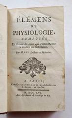 [Bernard Nicolas Bertrand] - Elemens de physiologie composés, Antiek en Kunst