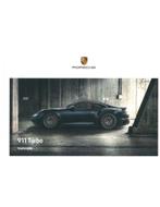 2021 PORSCHE 911 TURBO S HARDCOVER BROCHURE FRANS, Livres, Autos | Brochures & Magazines