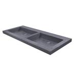 Wasblad Sanilux Trend Stone Dubbel 120x47x5cm Natuursteen, Doe-het-zelf en Bouw, Ophalen of Verzenden, Nieuw, Overige typen