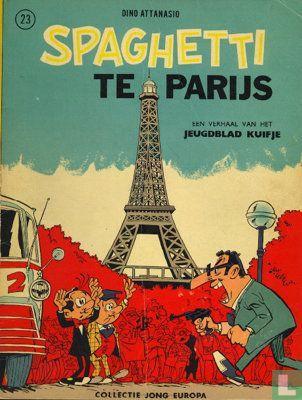 Spaghetti [Attanasio] - Spaghetti te Parijs - 1964, Boeken, Stripverhalen, Gelezen, Eén stripboek, Verzenden