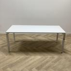 Tweedehands slingerbureau 180x80 cm, wit, Gebruikt, Bureau