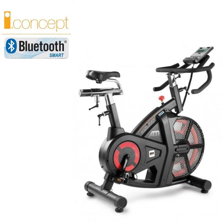 BH Fitness I.AIR MAG HIIT indoor cycle met Bluetooth 4.0, Sport en Fitness, Fitnessapparatuur, Nieuw, Verzenden