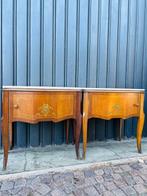 Nachtkastje - Hout, Brons - Comodini stile Luigi XV