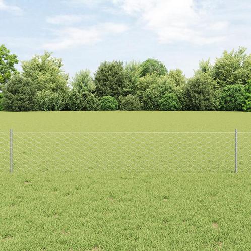 vidaXL Afscheiding Posten 11 stuks U-kanaal 40 cm, Tuin en Terras, Tuinhekken en Hekwerk, Nieuw, Verzenden