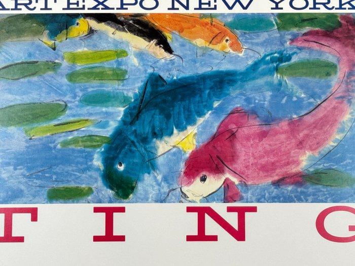 Walasse Ting - Koi Fish (Art Expo New York), Antiek en Kunst, Kunst | Tekeningen en Fotografie
