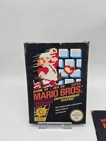 Nintendo - Nes - Super Mario Bros. - Rare GOLD nintendo beschikbaar voor biedingen