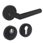 Intersteel SKG3 Veiligheid Achterdeur Set Rond Zwart, Doe-het-zelf en Bouw, Ophalen of Verzenden, Nieuw