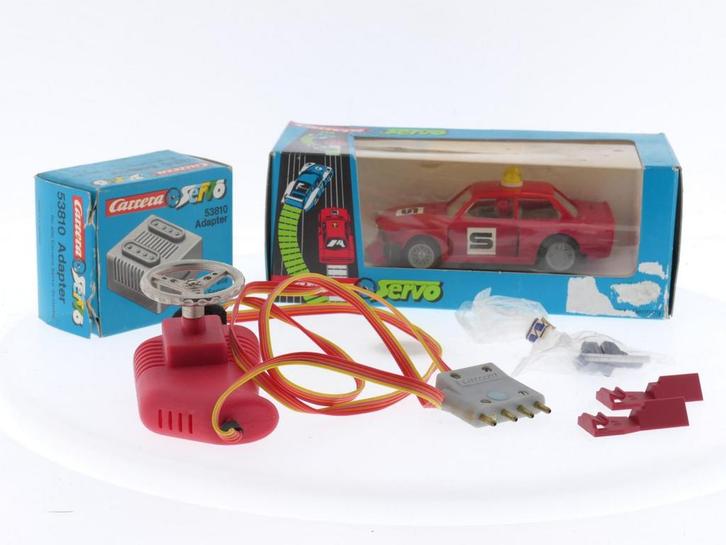 Schaal 1: 40 Carrera Servo 140 78475 en 53810 #5207 (1:40), Hobby en Vrije tijd, Modelauto's | Overige schalen, Gebruikt, Ophalen of Verzenden