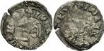 1383-1386 Walachei Dan I Ar Ducati Denar Adler Helm Wappe..., Postzegels en Munten, België, Verzenden