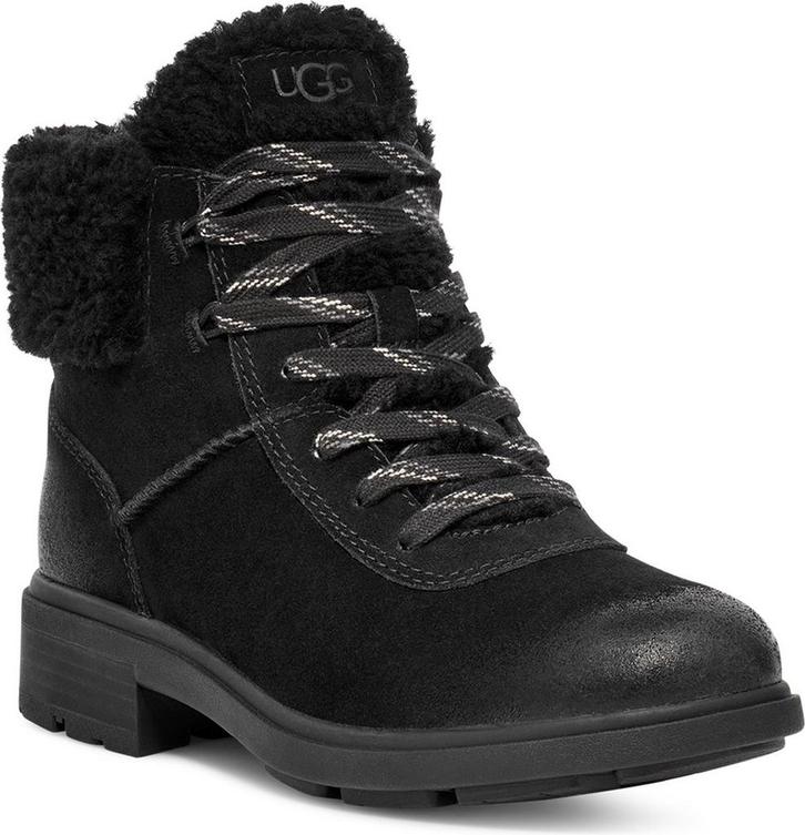 UGG Harrison Cozy Lace Dames Laarzen - Black - Maat 36, Kleding | Dames, Schoenen, Nieuw, Verzenden