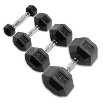 Body-Solid Trainen met Body-Solid Hexagon dumbbells 42.5 KG beschikbaar voor biedingen