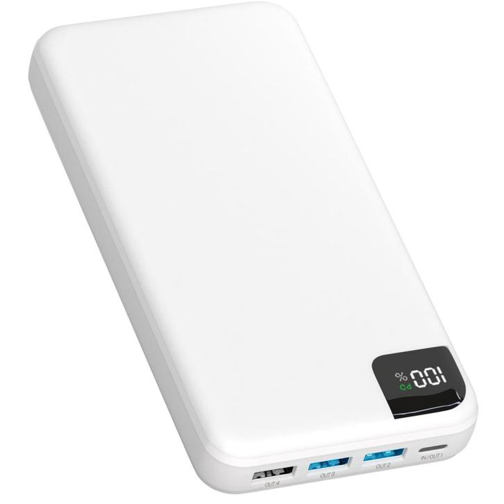 Strex Powerbank - 27.000 mAh - 22.5W Snellader - USB-A/USB-C, Telecommunicatie, Powerbanks, Verzenden