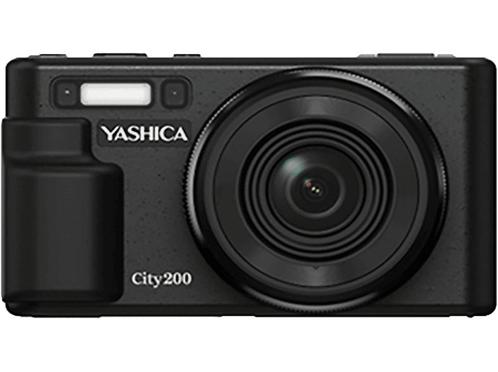 Yashica -  Mf-1 Camera Y Film 400/24 Grijs  Instantcamera 24, Audio, Tv en Foto, Fotocamera's Analoog, Nieuw, Verzenden