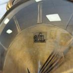 Wekker - VEB - Vintage Brons - 1960-1970 - Wandklok