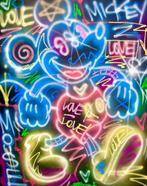 Outside313 - Mickey Mouse - Love - Neon black edition